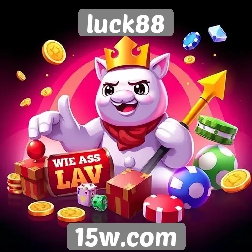 Opcões de jogos disponíveis na plataforma Luck88